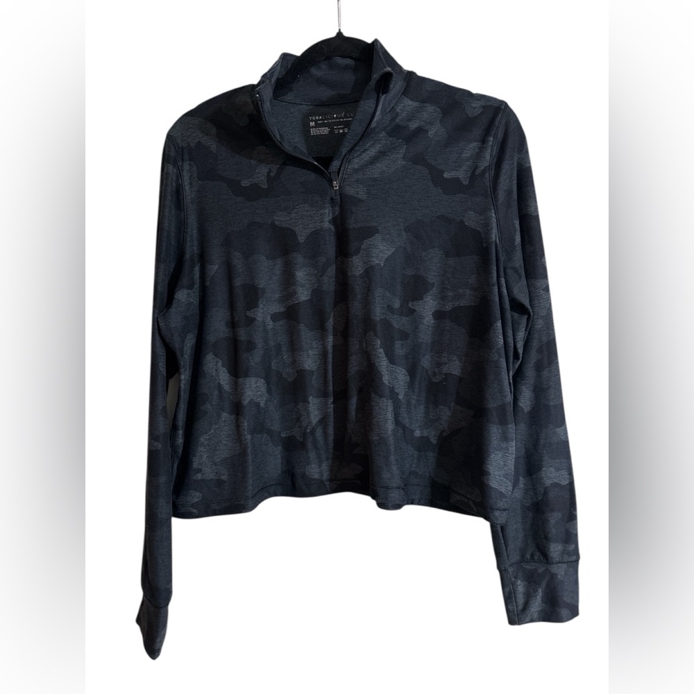 Yogalicious Lux Camo 1/4 Zip Pullover - Picture 6 of 7